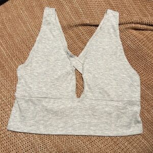 SHEIN Light Gray Bralette